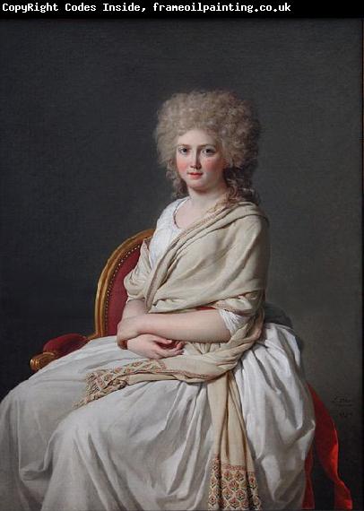 Jacques-Louis  David Countess of Sorcy